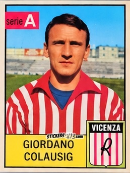 Figurina Colausig - Tutti i Calciatori 1965-1966
 n. 209 - MIRA