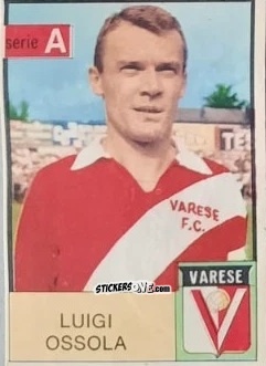 Sticker Ossola - Tutti i Calciatori 1965-1966
 n. 377 - MIRA