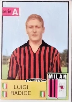Sticker Radice - Tutti i Calciatori 1965-1966
 n. 253 - MIRA