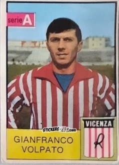 Sticker Volpato - Tutti i Calciatori 1965-1966
 n. 198 - MIRA