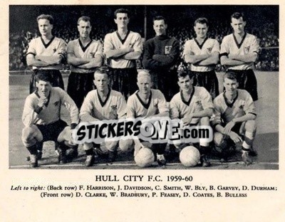 Cromo Hull City F.C. - Football Teams 1959-1960
 n. 8 - Fleetway
