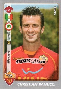 Cromo Christian Panucci - Calciatori 2008-2009 n. 363 - Panini