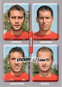 Cromo Vitiello / Regonesi / Catacchini / Basha - Calciatori 2008-2009 n. 588 - Panini
