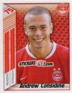 Cromo Andrew Considine - Scottish Premier League 2007-2008 n. 35 - Panini