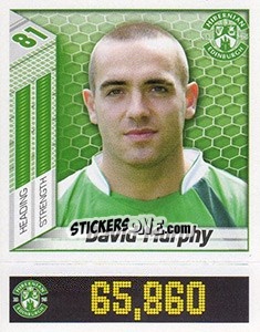 Figurina David Murphy - Scottish Premier League 2007-2008 n. 239 - Panini