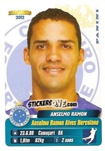 Figurina Anselmo Ramon - Campeonato Brasileiro 2012 n. 124 - Panini