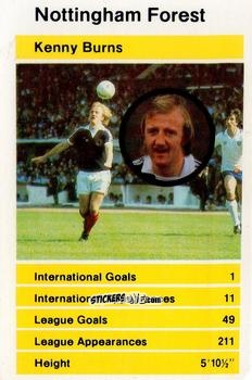 Cromo Kenny Burns