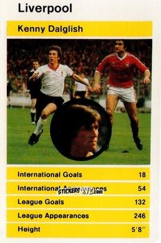 Cromo Kenny Dalglish - British Stars Set 1 1979
 n. 20 - Top Trumps