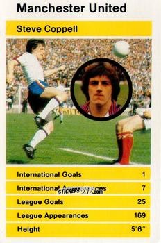 Sticker Steve Coppell - British Stars Set 1 1979
 n. 27 - Top Trumps