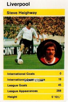Cromo Steve Heighway