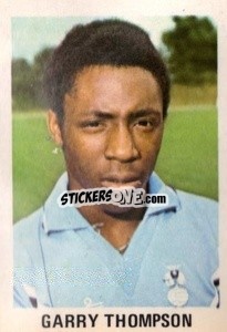 Sticker Garry Thompson - Soccer Stars 1980
 n. 76 - FKS