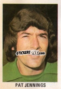 Figurina Pat Jennings - Soccer Stars 1980
 n. 3 - FKS