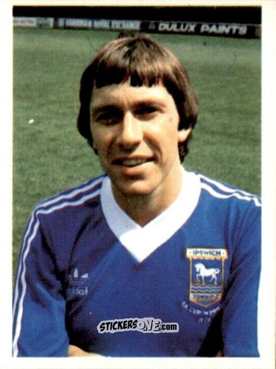 Sticker Arnold Muhren - Football 1980-1981
 n. 108 - Daily Star
