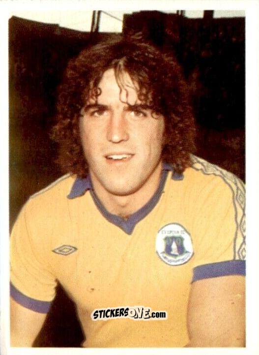Sticker Bobby Latchford - Football 1980-1981
 n. 90 - Daily Star
