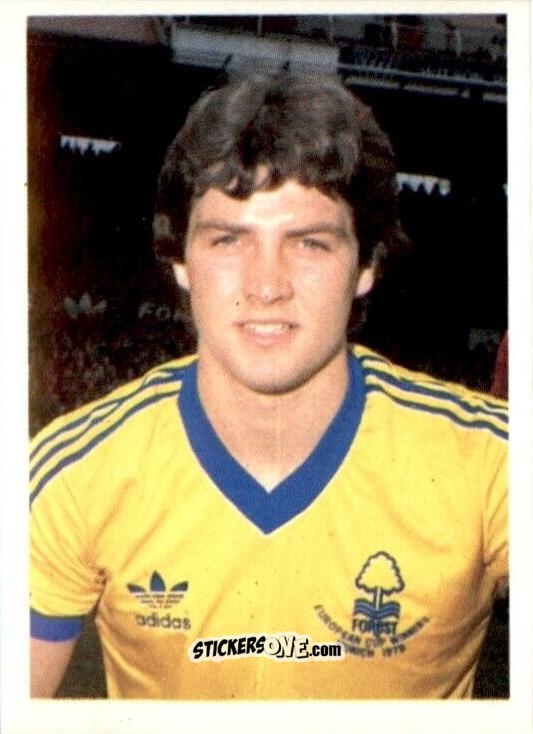 Sticker Gary Mills - Football 1980-1981
 n. 219 - Daily Star
