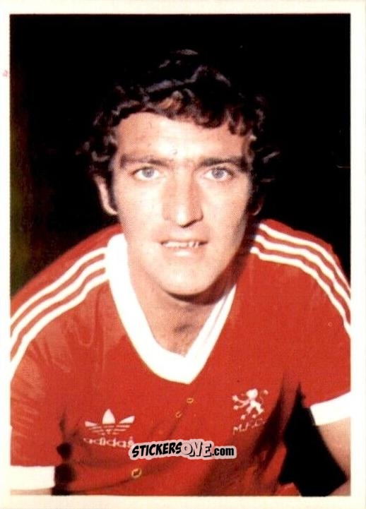 Sticker Mickey Burns - Football 1980-1981
 n. 186 - Daily Star
