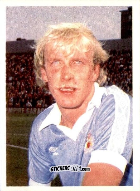 Sticker Paul Futcher - Football 1980-1981
 n. 160 - Daily Star
