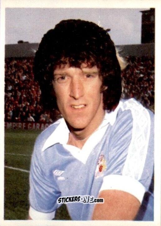 Sticker Tommy Booth - Football 1980-1981
 n. 155 - Daily Star

