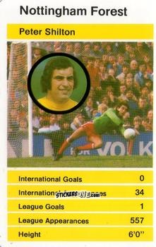 Figurina Peter Shilton - British Stars Set 1 1982
 n. 23 - Top Trumps
