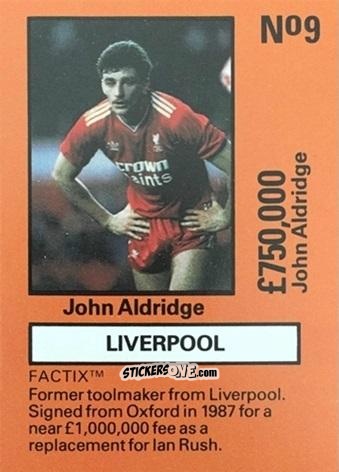 Figurina John Aldridge - Emlyn Hughes' Team Tactix 1987
 n. L9 - BOSS LEISURE
