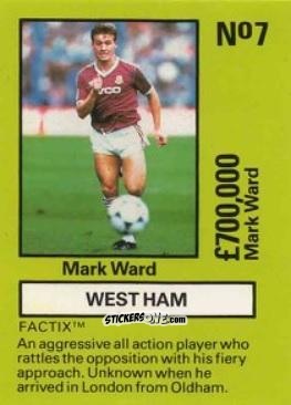 Figurina Mark Ward - Emlyn Hughes' Team Tactix 1987
 n. WHU7 - BOSS LEISURE
