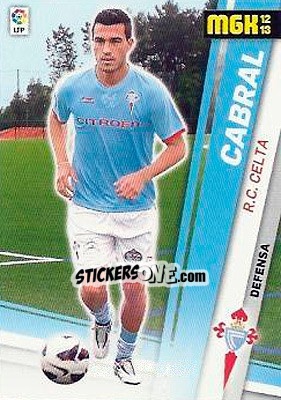 Figurina Cabral - Liga BBVA 2012-2013. Megacracks n. 448 - Panini