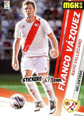 Figurina Franco Vazquez - Liga BBVA 2012-2013. Megacracks n. 478 - Panini