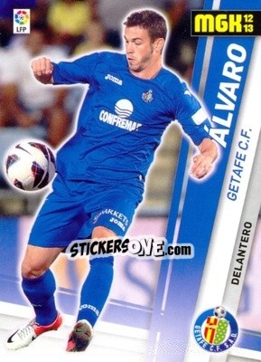 Figurina Álvaro - Liga BBVA 2012-2013. Megacracks n. 503 - Panini