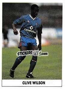 Figurina Clive Wilson - Soccer 1989-1990
 n. 57 - THE SUN