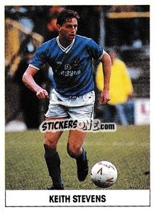 Cromo Keith Stevens - Soccer 1989-1990
 n. 179 - THE SUN
