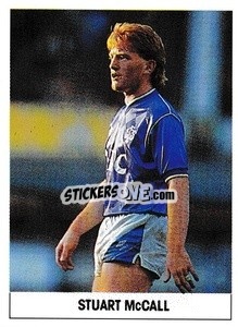 Cromo Stuart McCall - Soccer 1989-1990
 n. 115 - THE SUN
