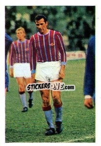 Sticker Brian Snowdon - The Wonderful World of Soccer Stars 1969-1970
 n. 72 - FKS