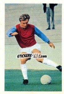 Cromo John Sissons - The Wonderful World of Soccer Stars 1969-1970
 n. 314 - FKS