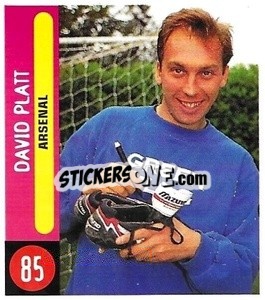 Sticker David Platt - Footy Mad 1995-1996
 n. 85 - MATCH