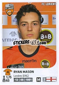 Cromo Ryan Mason - FOOT 2012-2013 n. M21 - Panini