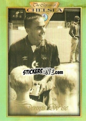 Cromo Dennis Wise - The Captains of Chelsea
 n. 54 - Futera