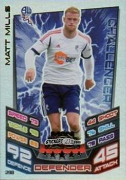 Figurina Matt Mills - NPower Championship 2012-2013. Match Attax n. 298 - Topps