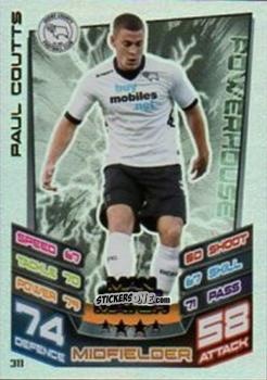 Cromo Paul Coutts - NPower Championship 2012-2013. Match Attax n. 311 - Topps