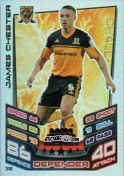 Figurina James Chester - NPower Championship 2012-2013. Match Attax n. 316 - Topps