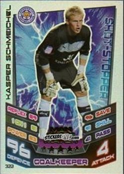 Sticker Kasper Schmeichel - NPower Championship 2012-2013. Match Attax n. 322 - Topps