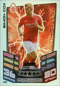 Figurina Simon Cox - NPower Championship 2012-2013. Match Attax n. 328 - Topps