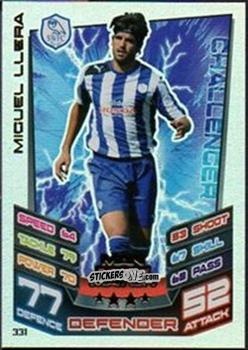 Sticker Miguel Llera - NPower Championship 2012-2013. Match Attax n. 331 - Topps