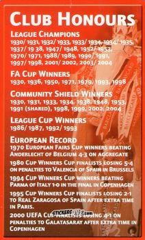 Cromo Club Honours - Arsenal Untouchables 2004-2005
 n. 2 - Top Trumps