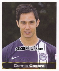 Cromo Dennis Cagara - German Football Bundesliga 2007-2008 n. 18 - Panini