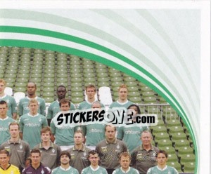 Sticker Team Werder Bremen - German Football Bundesliga 2007-2008 n. 92 - Panini