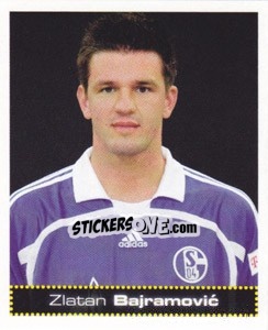 Cromo Zlatan Bajramovic - German Football Bundesliga 2007-2008 n. 428 - Panini
