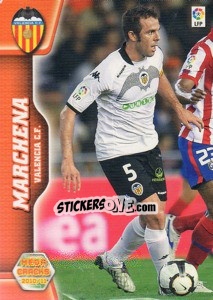 Figurina Marchena - Liga BBVA 2010-2011. Megacracks n. 313 - Panini