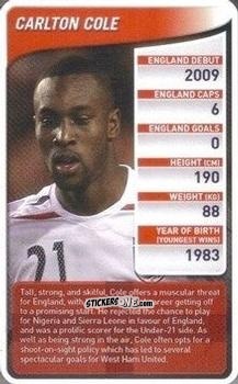 Cromo Carlton Cole - England Football Stars 2009-2010
 n. 5 - Top Trumps