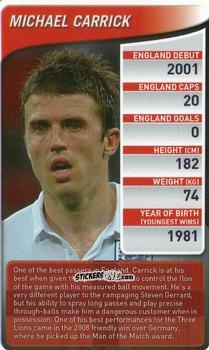 Cromo Michael Carrick - England Football Stars 2009-2010
 n. 18 - Top Trumps