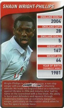 Sticker Shaun Wright-Phillips - England Football Stars 2009-2010
 n. 24 - Top Trumps